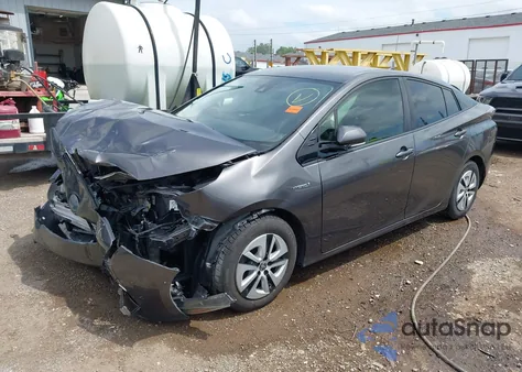 2018 Toyota Prius Two from USA, damaged, VIN JTDKBRFU5J3603592